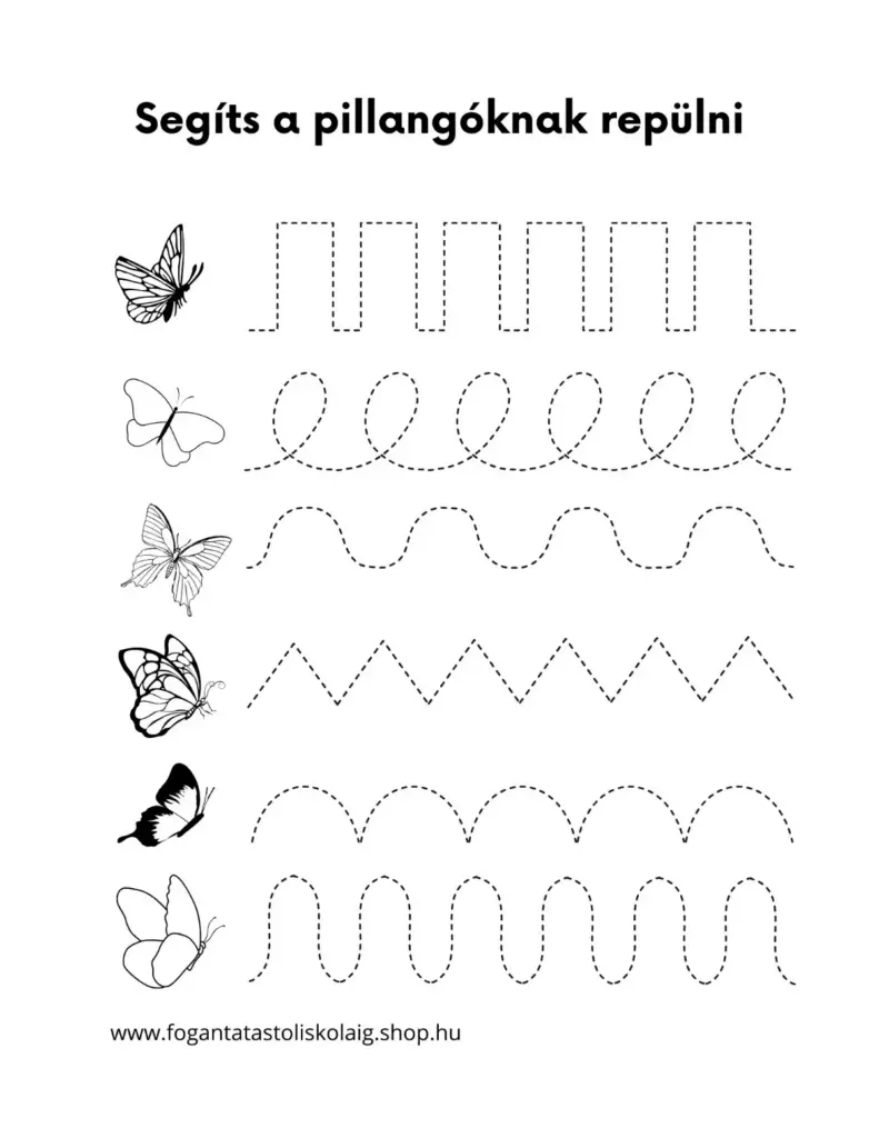 pillangós vonalvezető